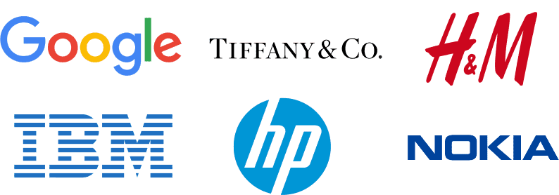 wordmark famous logo